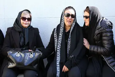 تشییع پیکر پیام صابری در خانه سینما