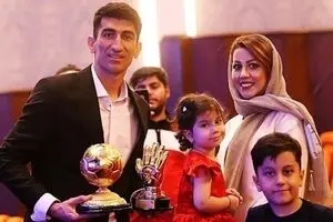 واکنش جالب همسر علیرضا بیرانوند به قهرمانی پرسپولیس/ عکس
