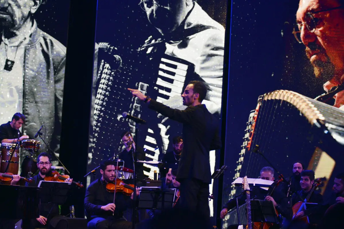 Milad Tower Hosts Nasser Cheshmazar Love Ballads Concert