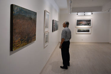 نمایشگاه نقاشی های سامان فرهنگی در گالری دید