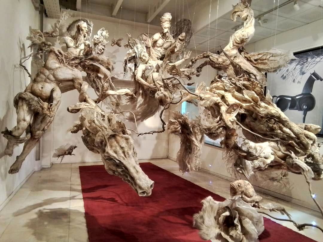 Bundahishn by Elham Fallahi in the Raha Gallery Collection