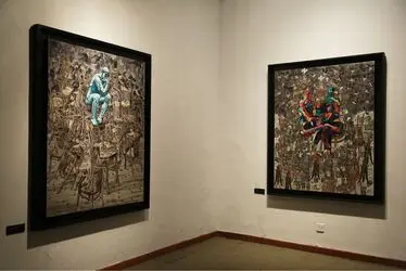 مراسم افتتاحیه نمایشگاه مروری بر آثار و زندگی علی اکبر صادقی در موزه هنرهاي معاصر