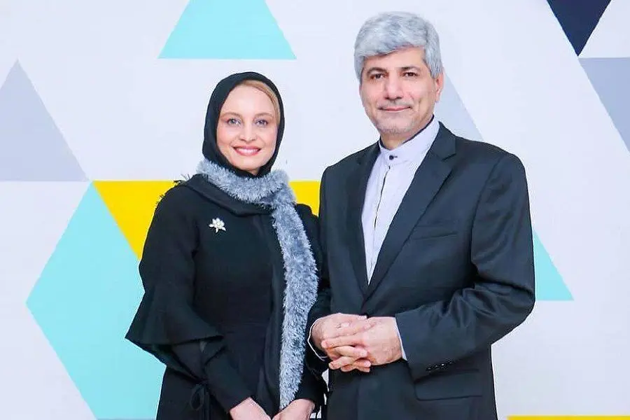 واکنش مریم کاویانی به خبر جدایی‌اش از سخنگوی اسبق وزارت امور خارجه/ عکس