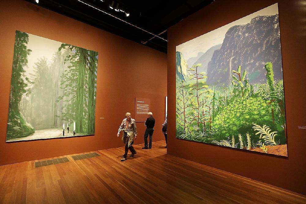 آثار آی‌پد دیوید هاکنی رکورد زد