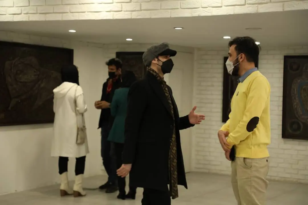 محمد محمدزاده در گالری ماهر