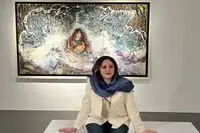 ویدئو: بیتا وکیلی و آغاز هفته دوم نمایش در گالری نیان