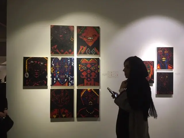 نمایشگاه نقاشی ­‌های فرشاد نکومنش با عنوان «زوران» در گالری شیرین یک