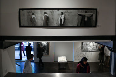 افتتاحیه‌ی نمایشگاه گروهی با عنوان "سیاه و سفید" در گالری ایوان