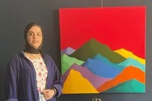 Rezvan Yaraei and Her Vivid Mountains with Vesta Color