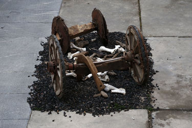 افتتاحیه نمایشگاه آثار ناصر گیو قصاب در گالری آ