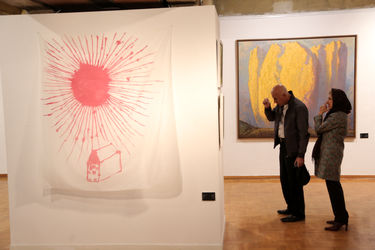 افتتاح نمایشگاه 76 هنرمند در 70 سال اخیر در فرهنگسرای نیاوران