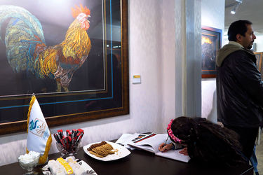 نمایشگاه آثار عباس رحیمی در گالری ترانه باران