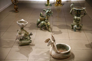 افتتاحیه نمایشگاه آثار حجمی سمیرا دریا و میثم نژاد رسولی در گالری ویستا