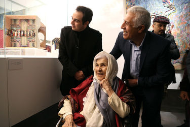 افتتاح تالار دائمی منیر فرمانفرمائیان در باغ موزه نگارستان دانشگاه تهران