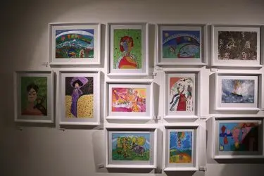نمایشگاه گروهی کودکان با نام "افسون کودکانه رنگ" در گالری ژاله