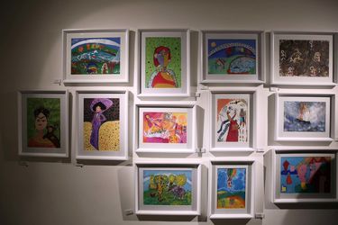 نمایشگاه گروهی کودکان با نام "افسون کودکانه رنگ" در گالری ژاله