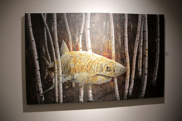 نمایشگاه نقاشی‌­ مهدی زیرکی با عنوان «افق ­‌های ایستاده» در گالری سایه