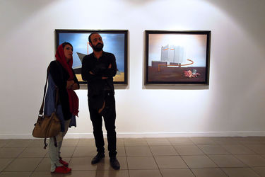 نمایشگاه نقاشی های سارای قاضی اسدالهی در گالری ویستا