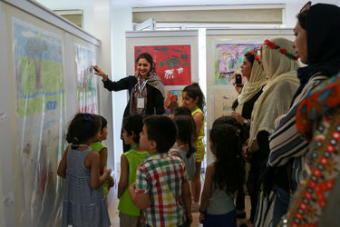 دومین روز جشنواره هنرهای تجسمی کودک و نوجوان در هنرکده لنا