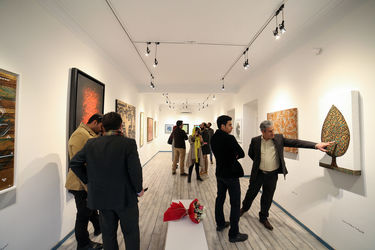 نمایشگاه "بهاریه" آثار نقاشی‌خط پیشکسوتان در گالری هپتا‎