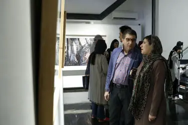 نمایشگاه نقاشی‌های آبرنگ احمد وکیلی در گالری ایوان