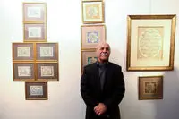 نموداری از نیم‌قرن کوشش در عرصه خوشنویسی/ یدالله کابلی از نمایشگاه "سماع در سماع" می‌گوید
