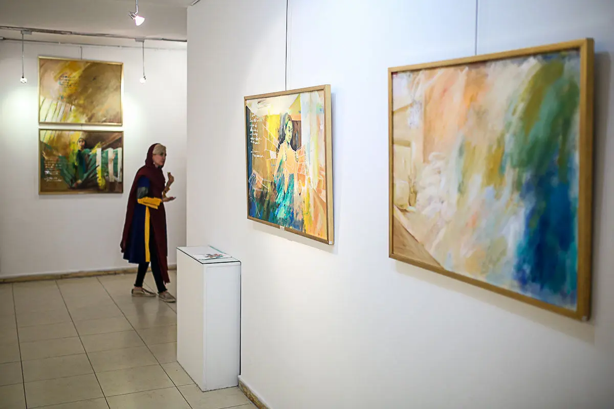نمایشگاه نقاشی زیبا بیک محمدلو در گالری هفت ثمر