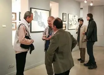 نمایشگاه گروهی نقاشان اردبیل در گالری لاله