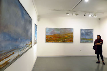 نمایشگاه نقاشی های سعید امدادیان در گالری هور