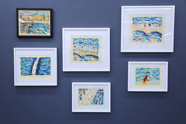 نمایشگاه نقاشی های اکبر نیکان‌پور در گالری ثالث