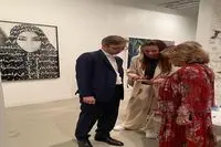 Leila Heller Gallery with famous artists at the Abu Dhabi Art 2023 | Photos