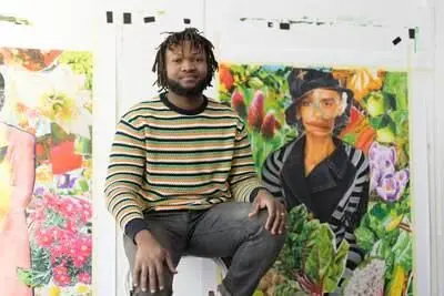 ,The Soil From Which We Came, focus on contemporary black culture at Lawrie Shabibi Art gallery Dubai