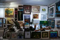 Golestsan Gallery showing decorative art by 100 artists