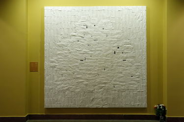 آثار چیدمان دهمین جشنواره تجسمی فجر در موسسه فرهنگی هنری صبا