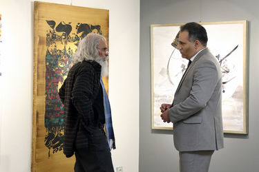 نمایشگاه گروهی نقاشی‌خط در گالری مژده