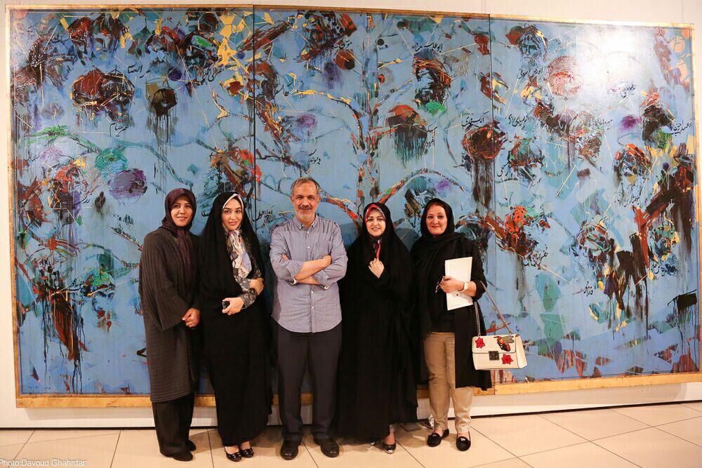 دیدار احمد مسجدجامعی از نمایشگاه