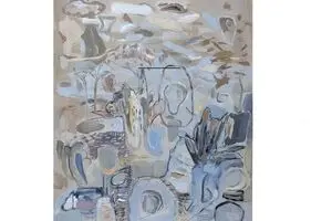 O Gallery is playing host to an exhibition painting by  Raha Khosroshahi 