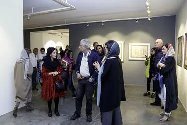 مراسم رونمایی از کتاب "سفره" در گالری شیرین
