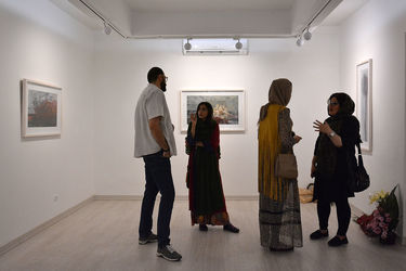 نمایشگاه نقاشی های سامان فرهنگی در گالری دید