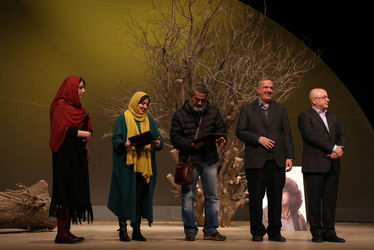 مراسم دومین جایزه محمود استاد محمد در سالن اصلی تئاتر شهر