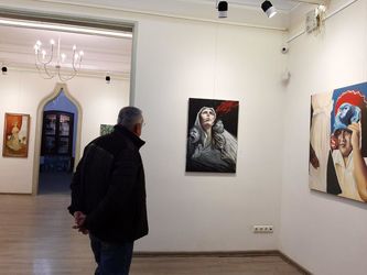 نمایشگاه نقاشی گروهی با نام"ACT" در گالری آی آرت تفلیس گرجستان