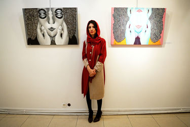 نمایشگاه نقاشی‌های شقایق ماندگار در گالری هفت ثمر