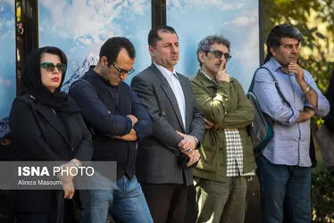 تشییع پیکر واحد خاکدان با حضور هنرمندان