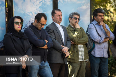 تشییع پیکر واحد خاکدان با حضور هنرمندان