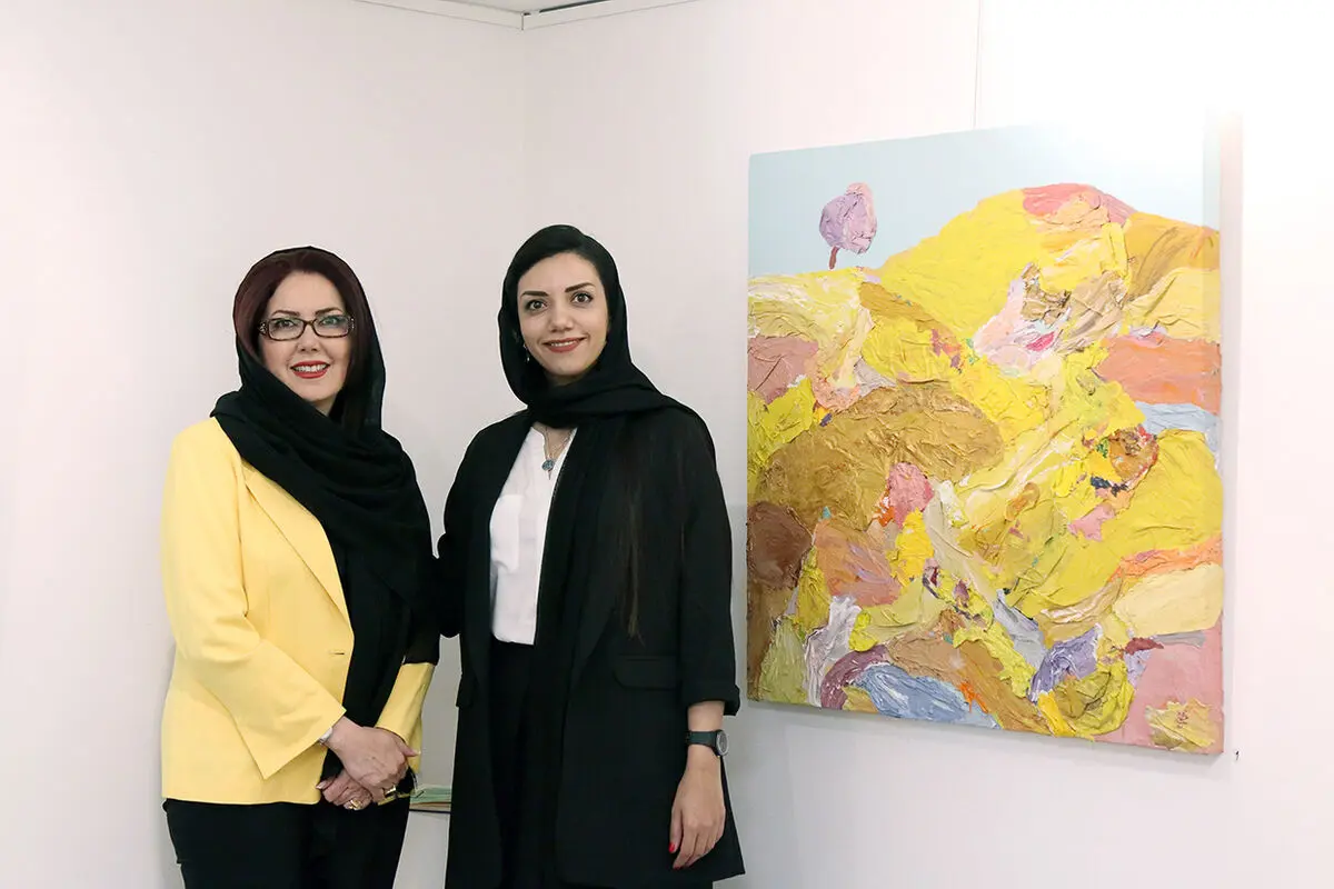 نمایشگاه الهام عظیمی در گالری مژده