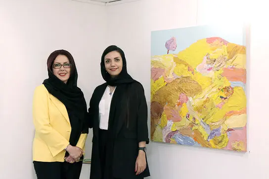 نمایشگاه الهام عظیمی در گالری مژده