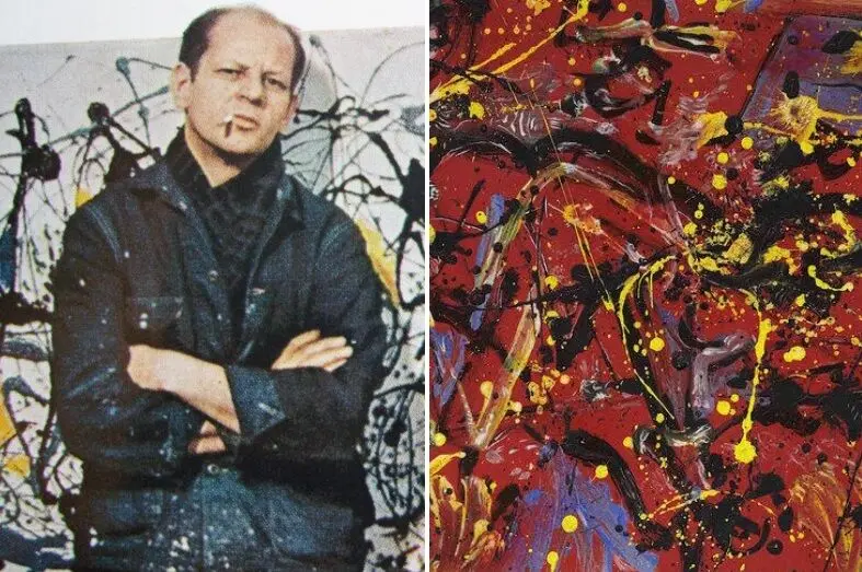 جکسون پولاک ​۴۵ میلیون دلاری/ عکس