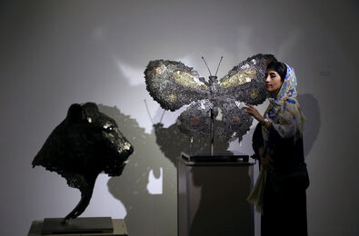 Majid Mohseni Sculpture Exhibition in Shirin Gallery