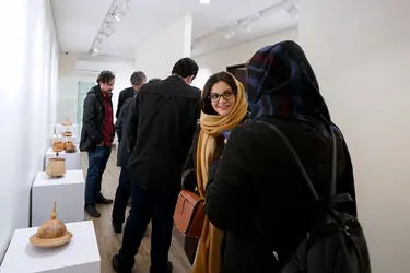 نمایشگاه فرفره های داود ملایی در گالری بهارک