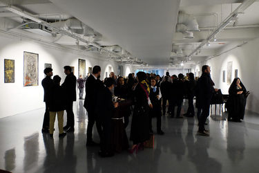 نمایشگاه آثار مصطفی دمیرچی در گالری هتل اسپیناس پالاس